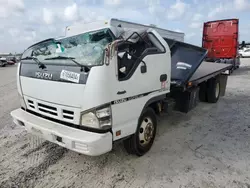 Salvage trucks for sale at Houston, TX auction: 2006 Isuzu NPR