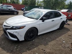 Toyota Camry Night Shade salvage cars for sale: 2022 Toyota Camry Night Shade