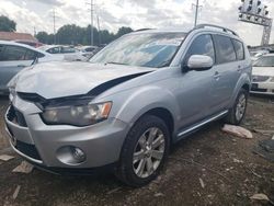 Carros salvage a la venta en subasta: 2012 Mitsubishi Outlander SE