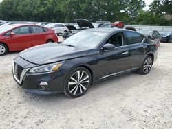 Salvage cars for sale at North Billerica, MA auction: 2020 Nissan Altima Platinum