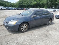 Salvage cars for sale at North Billerica, MA auction: 2003 Honda Accord EX