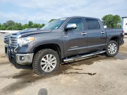 Salvage cars for sale at Shreveport, LA auction: 2016 Toyota Tundra Crewmax Limited