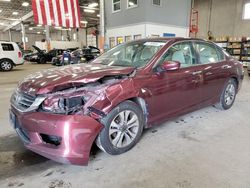 Salvage cars for sale at Blaine, MN auction: 2013 Honda Accord LX