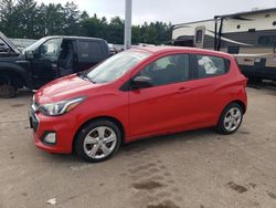 Chevrolet salvage cars for sale: 2019 Chevrolet Spark LS