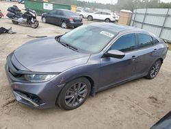 Honda salvage cars for sale: 2020 Honda Civic EXL