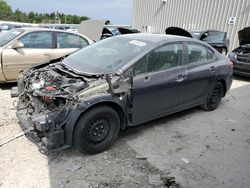 Vehiculos salvage en venta de Copart Franklin, WI: 2013 Honda Civic LX