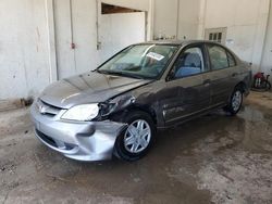 Salvage cars for sale from Copart Madisonville, TN: 2005 Honda Civic DX VP