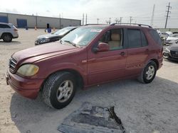 Mercedes-Benz salvage cars for sale: 2001 Mercedes-Benz ML 320