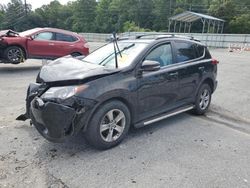 Salvage cars for sale at Savannah, GA auction: 2015 Toyota Rav4 XLE