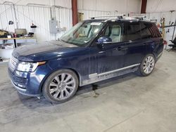 Land Rover salvage cars for sale: 2013 Land Rover Range Rover HSE