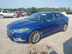 Salvage cars for sale at Bridgeton, MO auction: 2017 Ford Fusion SE