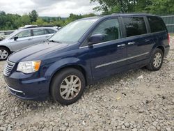 Salvage cars for sale from Copart Candia, NH: 2015 Chrysler Town & Country Touring