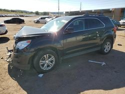 Salvage cars for sale at Colorado Springs, CO auction: 2015 Chevrolet Equinox LT