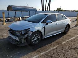 Buy Salvage Cars For Sale now at auction: 2022 Toyota Corolla LE