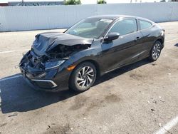 Salvage Cars with No Bids Yet For Sale at auction: 2019 Honda Civic LX