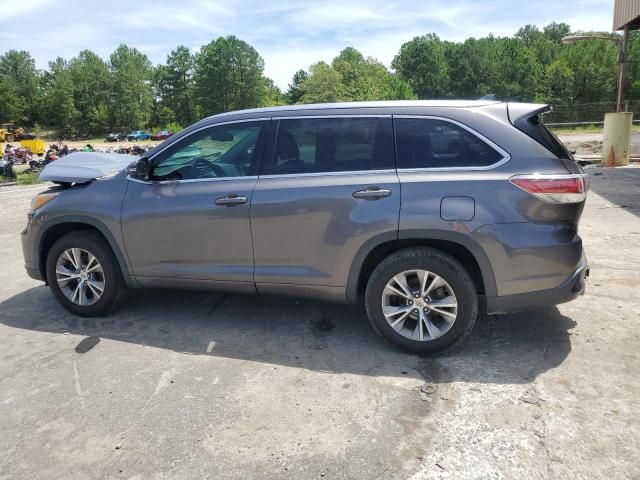 2015 Toyota Highlander XLE