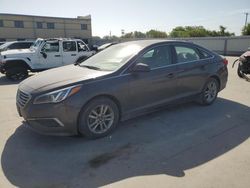 Salvage cars for sale at Wilmer, TX auction: 2017 Hyundai Sonata SE