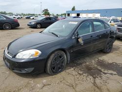 Chevrolet salvage cars for sale: 2007 Chevrolet Impala LT