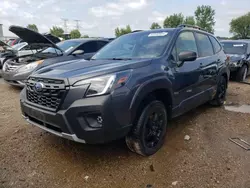 Salvage cars for sale at Elgin, IL auction: 2022 Subaru Forester Wilderness