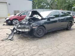 Honda salvage cars for sale: 2018 Honda Civic LX