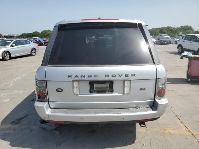 2007 Land Rover Range Rover HSE