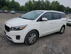 Salvage cars for sale at Madisonville, TN auction: 2017 KIA Sedona LX