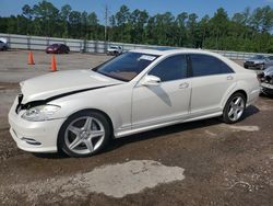 Salvage cars for sale at Harleyville, SC auction: 2010 Mercedes-Benz S 550