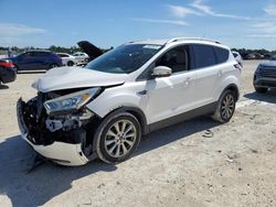 Salvage Cars with No Bids Yet For Sale at auction: 2017 Ford Escape Titanium