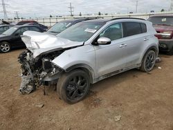 Salvage cars for sale at Elgin, IL auction: 2020 KIA Sportage S