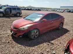 Salvage cars for sale at Phoenix, AZ auction: 2014 Hyundai Elantra SE