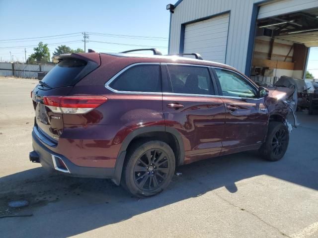 2017 Toyota Highlander Hybrid Limited