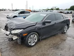 Salvage cars for sale from Copart Oklahoma City, OK: 2016 Honda Civic LX