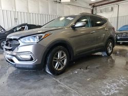 Salvage cars for sale from Copart Franklin, WI: 2018 Hyundai Santa FE Sport