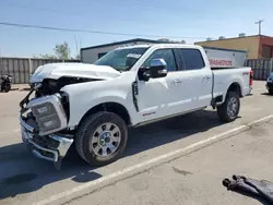 Salvage cars for sale from Copart Anthony, TX: 2024 Ford F250 Super Duty