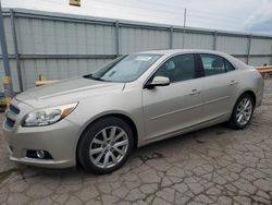 Salvage cars for sale at Dyer, IN auction: 2013 Chevrolet Malibu 3LT