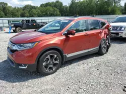 Salvage cars for sale at Augusta, GA auction: 2018 Honda CR-V Touring