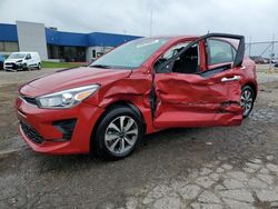 Salvage cars for sale at Woodhaven, MI auction: 2023 KIA Rio S