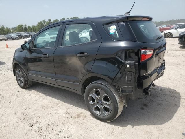 2020 Ford Ecosport S