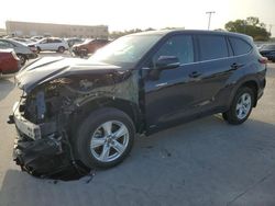 Toyota Vehiculos salvage en venta: 2021 Toyota Highlander Hybrid LE