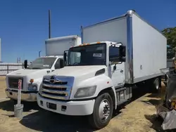 Salvage trucks for sale at Sacramento, CA auction: 2016 Hino 258 268