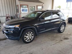 Jeep salvage cars for sale: 2014 Jeep Cherokee Limited