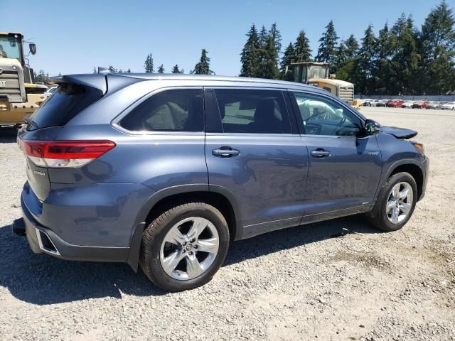 2019 Toyota Highlander Hybrid Limited