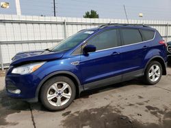 Salvage cars for sale at Littleton, CO auction: 2014 Ford Escape SE