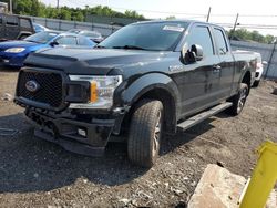 Ford salvage cars for sale: 2019 Ford F150 Super Cab