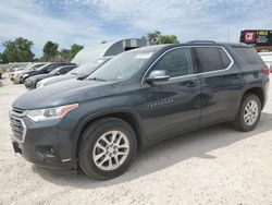 Salvage cars for sale at Wichita, KS auction: 2018 Chevrolet Traverse LT