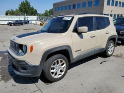 Salvage cars for sale at Littleton, CO auction: 2016 Jeep Renegade Latitude