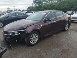 Salvage Cars with No Bids Yet For Sale at auction: 2018 KIA Optima LX