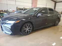 Salvage cars for sale at San Antonio, TX auction: 2022 Toyota Camry SE