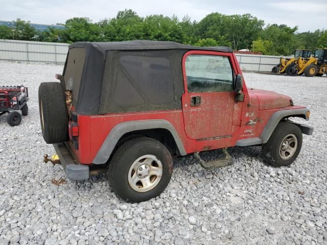 2004 Jeep Wrangler X