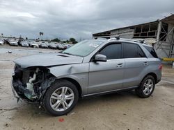 Carros salvage sin ofertas aún a la venta en subasta: 2012 Mercedes-Benz ML 350 4matic